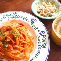 問答無用ナポリタンセット|mootsさん