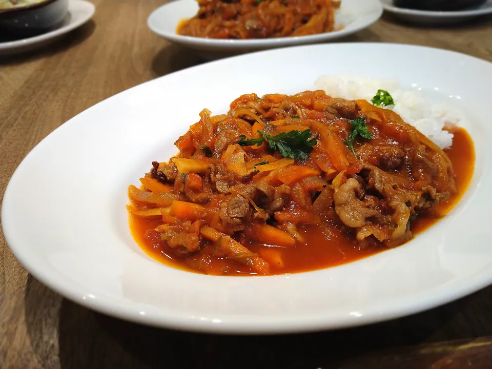 ハヤシライス|古尾谷りかこさん