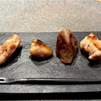 ⑫12月5日・［鶏のコース］・せせり、ぼんじり、砂肝、ハラミ😊✨| 山勝さん