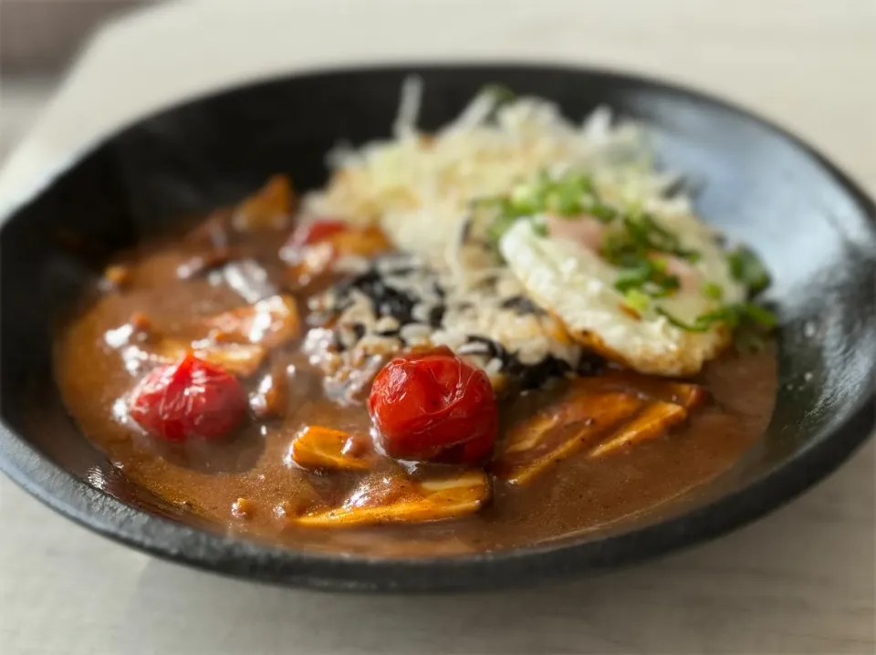 エリンギとアイコのカレーライス|tap.rinさん