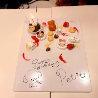 愛犬の1歳の誕生日プレート|ただの栄養士さん