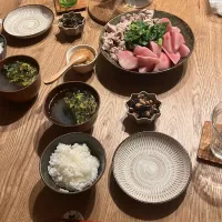 豚しゃぶかぶ！ひじき！|メシ日記さん