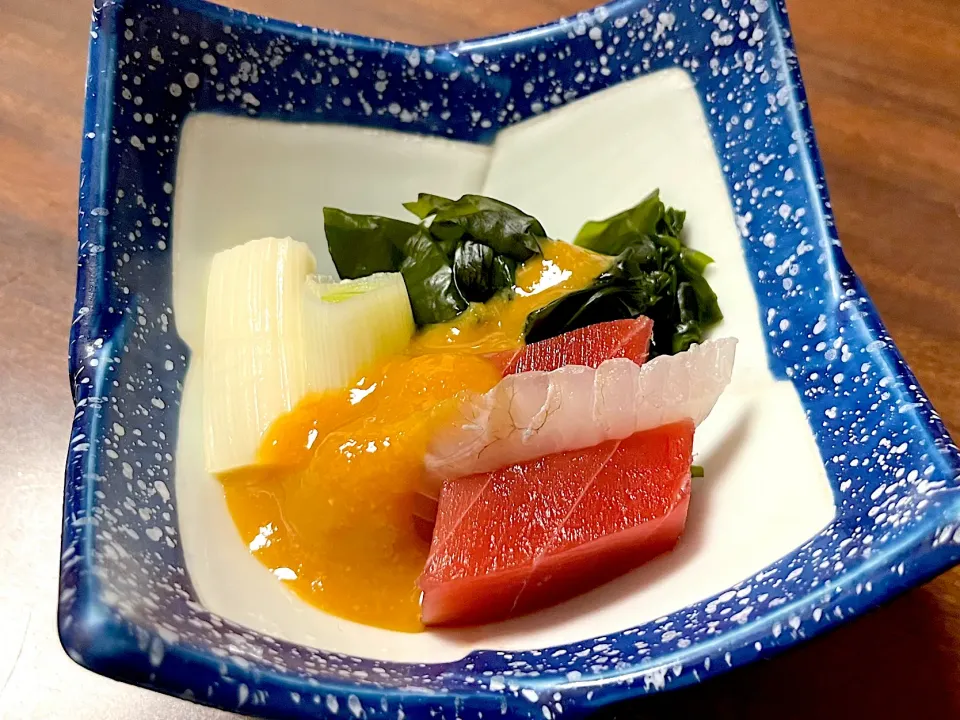 まぐろのぬた|ゆうじ.さん