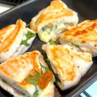 ささみチーズ大葉ソテー