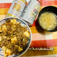 麻婆丼。| Masaaki Fukuyamaさん