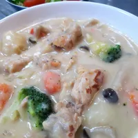 手羽元でクリームシチュー|hidetoさん