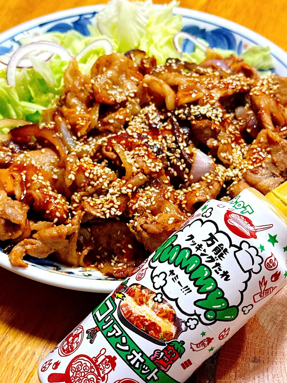 2025/12/07 コリアンホットでピリ辛🔥豚肉の生姜焼き|Blueberry🫐さん