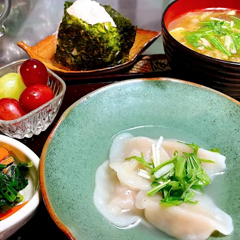 「だしの素　80g」を使ってみたSnapdishの料理・レシピ写真:#水餃子