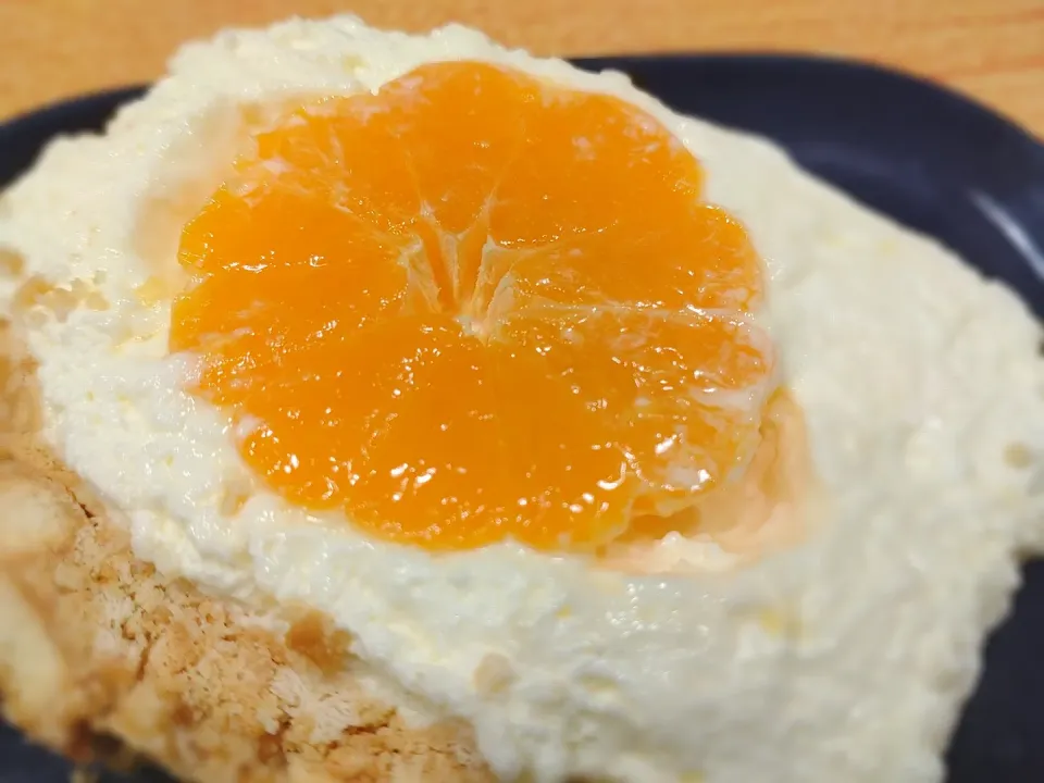 みかんのレアチーズケーキ|ともさん