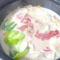 塩麹ミルク鍋|ぺんさん