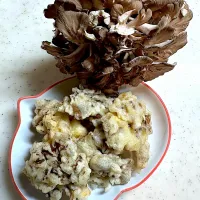 白神生舞茸の天ぷら|こっぷさん