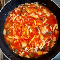 チキンのトマト煮|あきたまさん