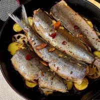 イワシのガーリック🧄グリル