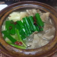 パパ作、モツ鍋モツの下処理完璧でした✨美味しかったです✨😊いつもありがとう❣️|rikako♪。.:＊さん