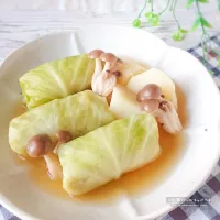 鶏むね肉と木綿豆腐でふんわり柔らか✾
和風ロールキャベツ|ゆずぽんさん