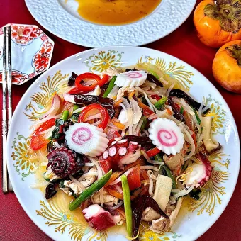 Snapdishの人気料理写真:皿うどん𓂃܀𑁍