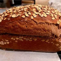 Brown Oat Bread Loaf|🌺IAnneさん