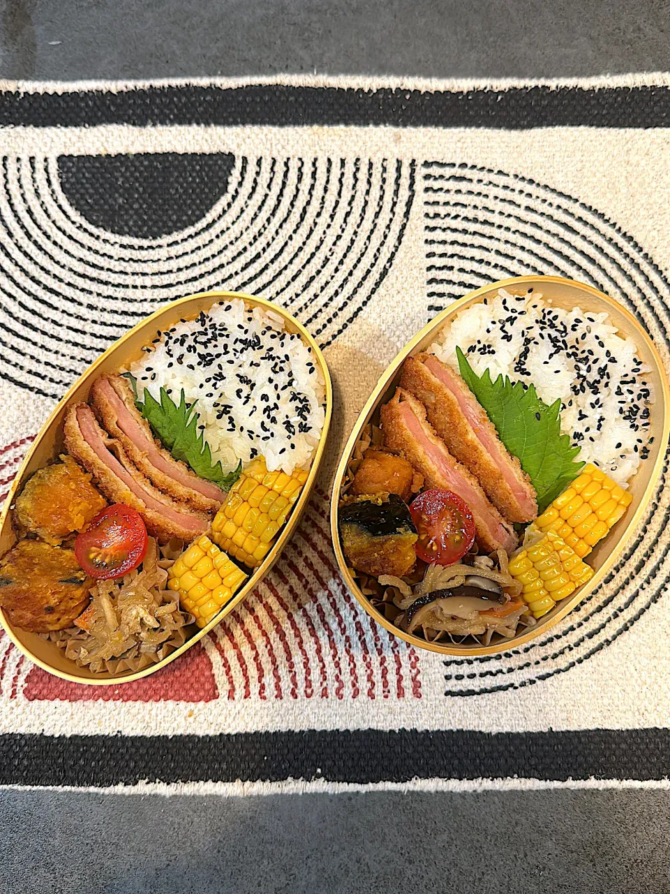 ハムカツ弁当♡|fuuum(*☻-☻*)さん