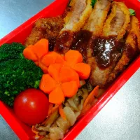 とんかつ弁当|アボカド🥑さん