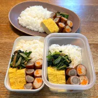 次男氏置き弁、三男氏&高校生弁当| tenoaさん