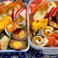 中学and高校男子お弁当🍱|チーズさん