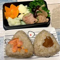12/8おにぎり弁当🍙🍙|みっこちゃんさん