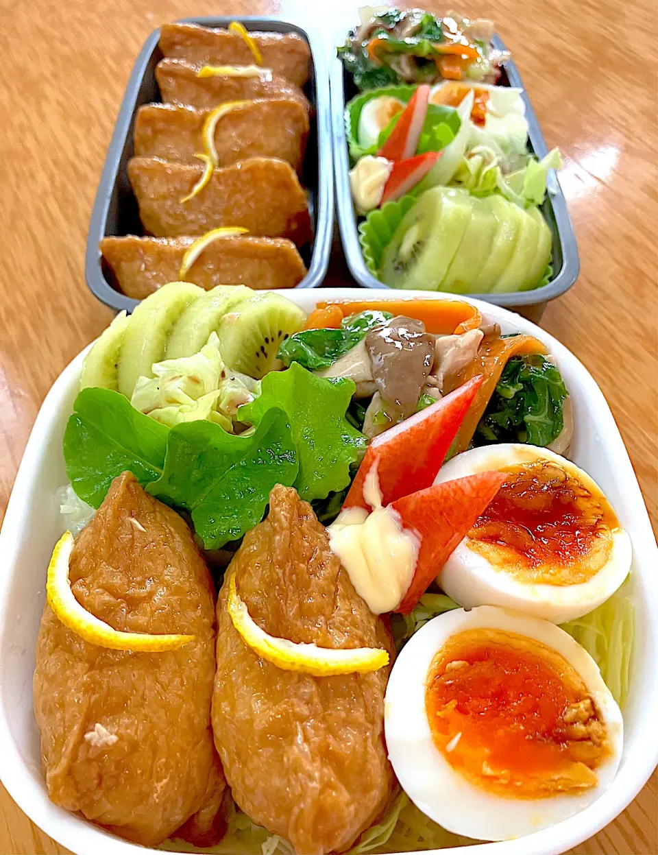 家族お弁当🍱ლ(´ڡ`ლ)❤️|ふみぃさん