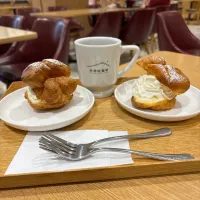 シュークリームと珈琲|ちゃみこさん