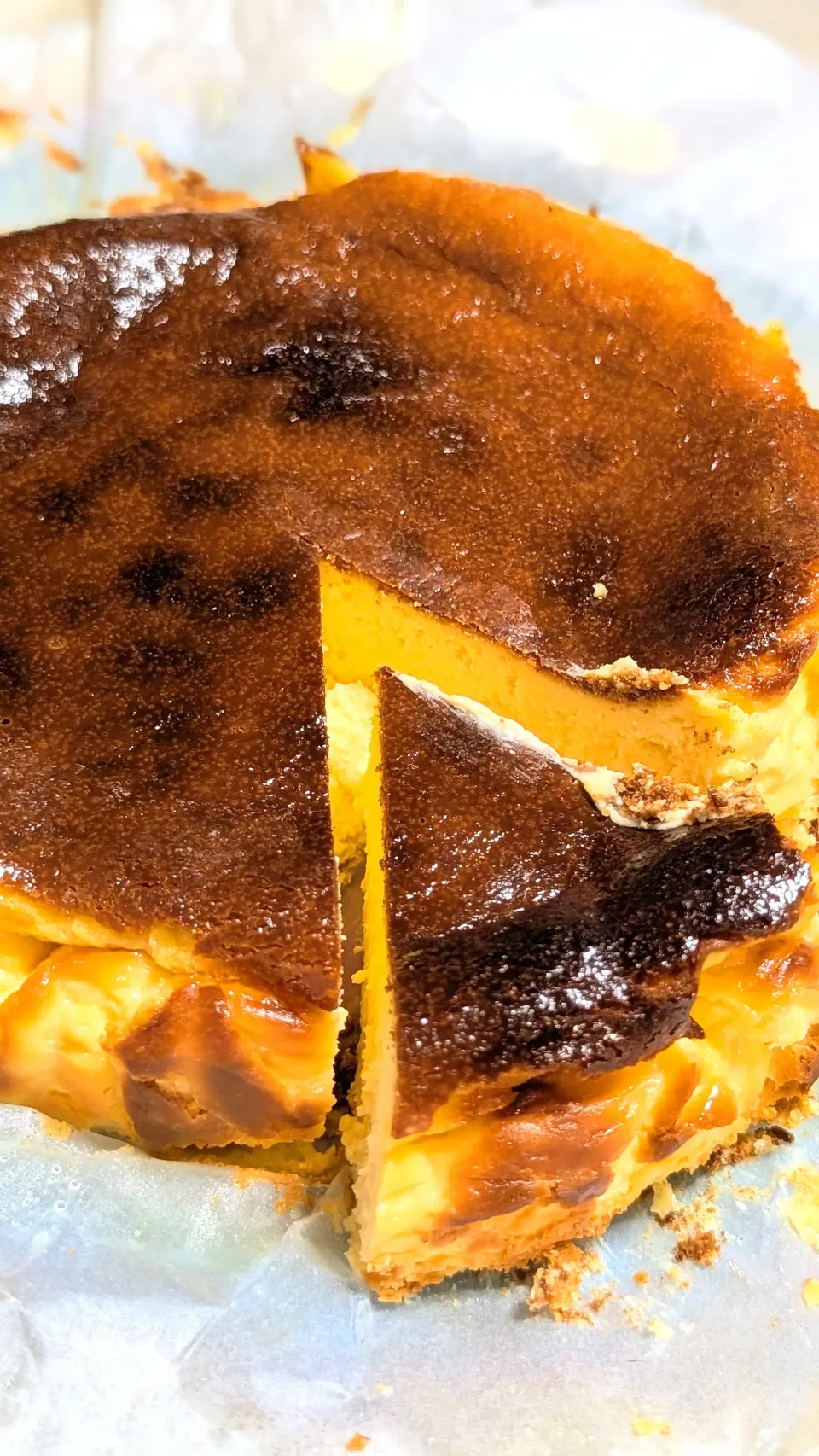 cocco+さんの料理　バスクチーズケーキ✨️|f.1125beさん