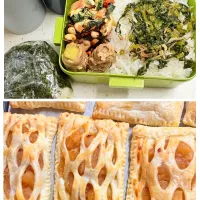 今日のお仕事弁当とアップルパイ♪2025.12.8| ぐぅさん