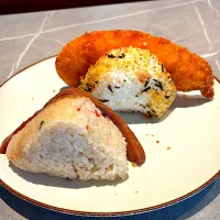 じゅーしーぽーく＆オニササ(おにぎりとササミ)|ちぃさん