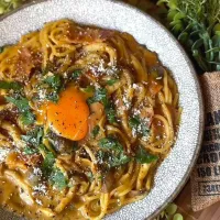 きのこカレークリームパスタ|MAPITEEさん