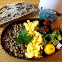 ＊0129. そぼろ丼☘️娘ちゃんの高校生弁当🍱＊|＊抹茶＊さん
