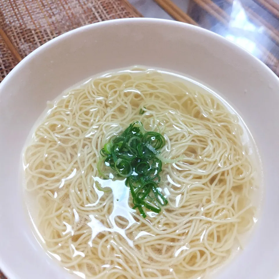 ミスドの汁そば再現✨食べたことないのに😂|rikako♪。.:＊さん