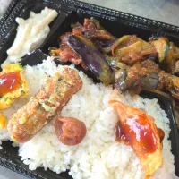 ナス味噌弁当| 景子さん