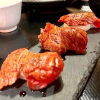 Wagyu sushi|skyblueさん