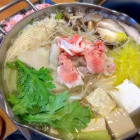 いつもの豚しゃぶ鍋|じゅんさんさん