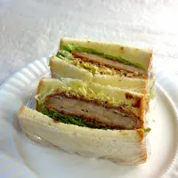 メンチカツサンド|かっちゃん杉さん