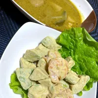 人生初のグリーンカレー|さゆか617さん