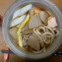 昼食　鶏肉と大根のうどん| ATさん