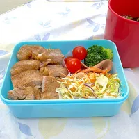 豚丼弁当|ゆっきーさん