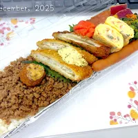 ながーーいお弁当箱のお弁当🍱😋