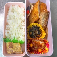 イカフライ/肉巻チーズ弁当|あおのりさん