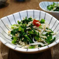 大根葉のじゃこ炒め|古尾谷りかこさん