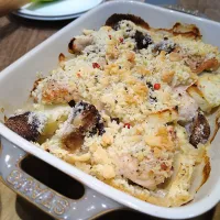 鶏肉とりんごのノルマンディー風|古尾谷りかこさん