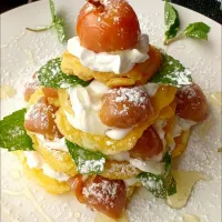 姫りんごのホットケーキ