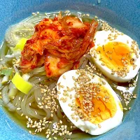 旦那様が冷麺作ってくれました♥️|abekoさん