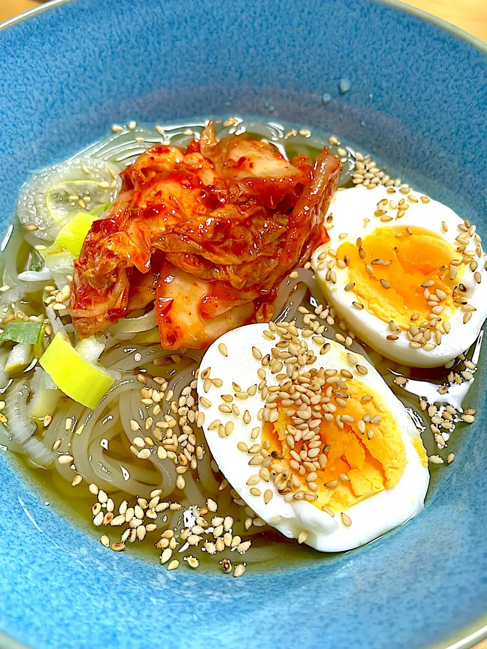 旦那様が冷麺作ってくれました♥️|abekoさん