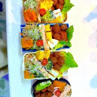 家族全員お弁当🍱|rr.re..さん