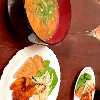 豚汁とおつまみ|さっちゃんさん